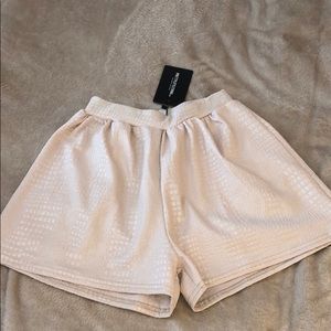 NWT Cream Croc Shorts